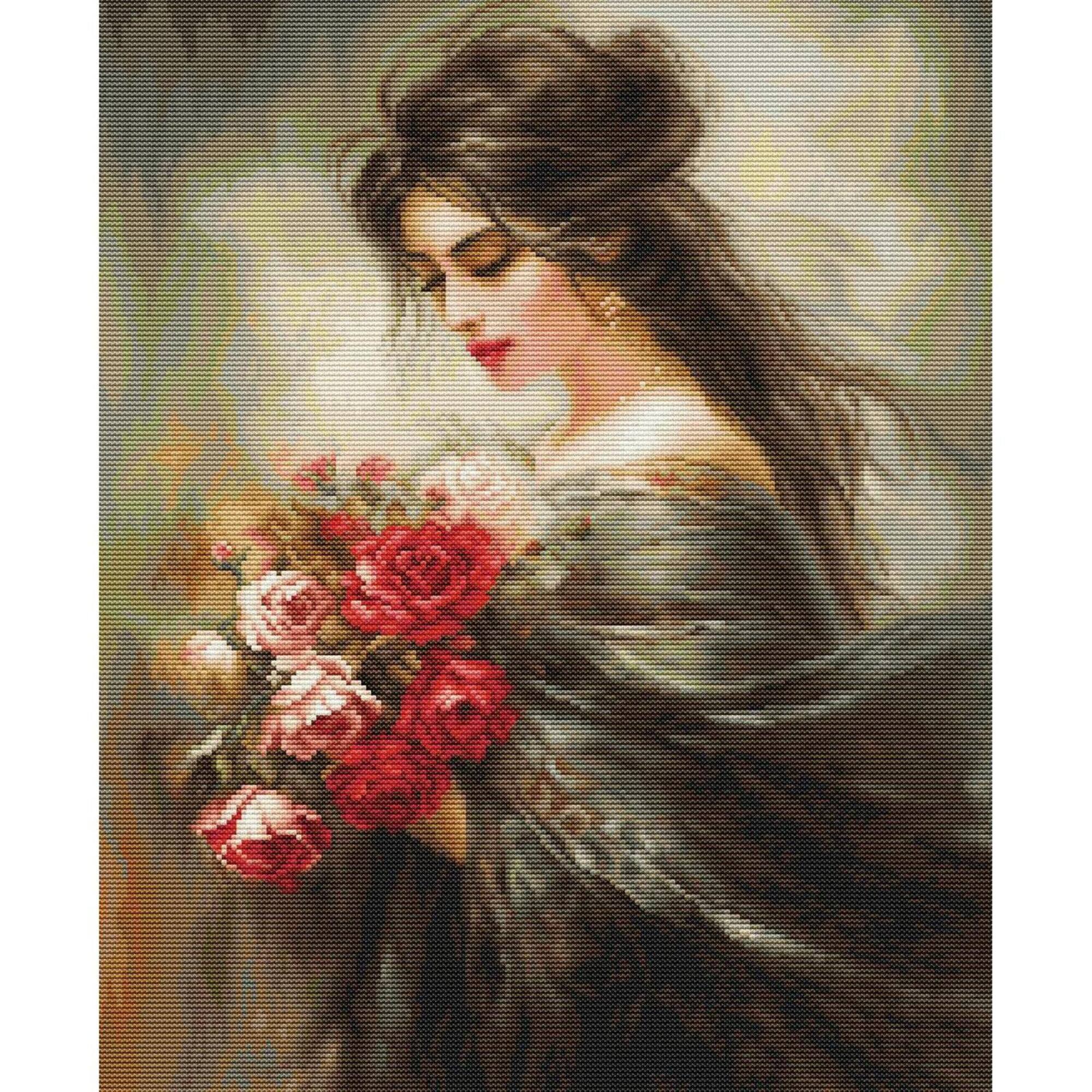 Luca-S Serene Beauty Counted Cross Stitch Kit